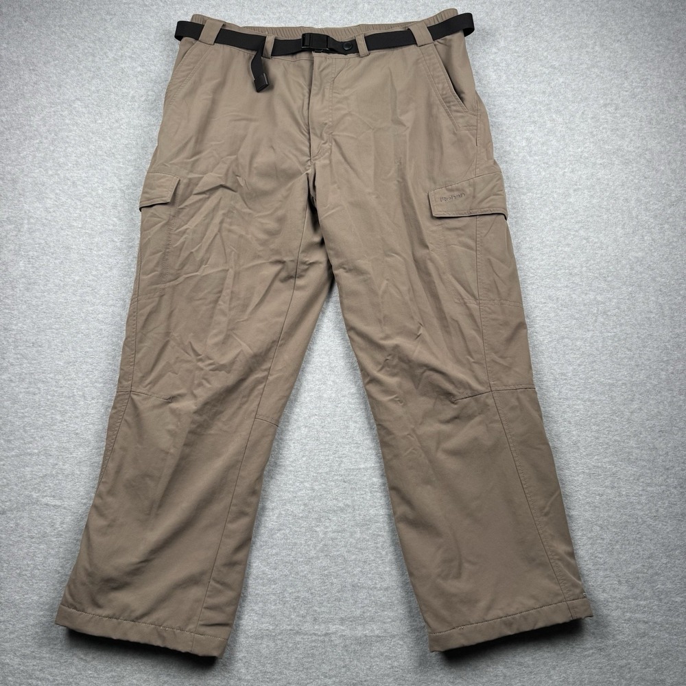 Rohan Trailblazers Dry Outdoor Pants Mens Large 36 Tan Polyamide Teflon Hiking
